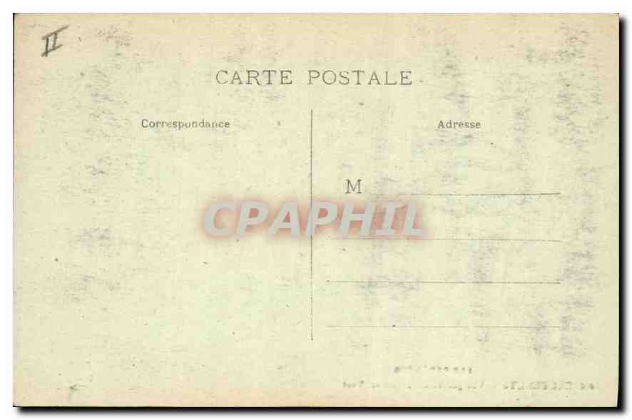 CPA Cauterets Vue generale Mamelon Vert  — Rückseite