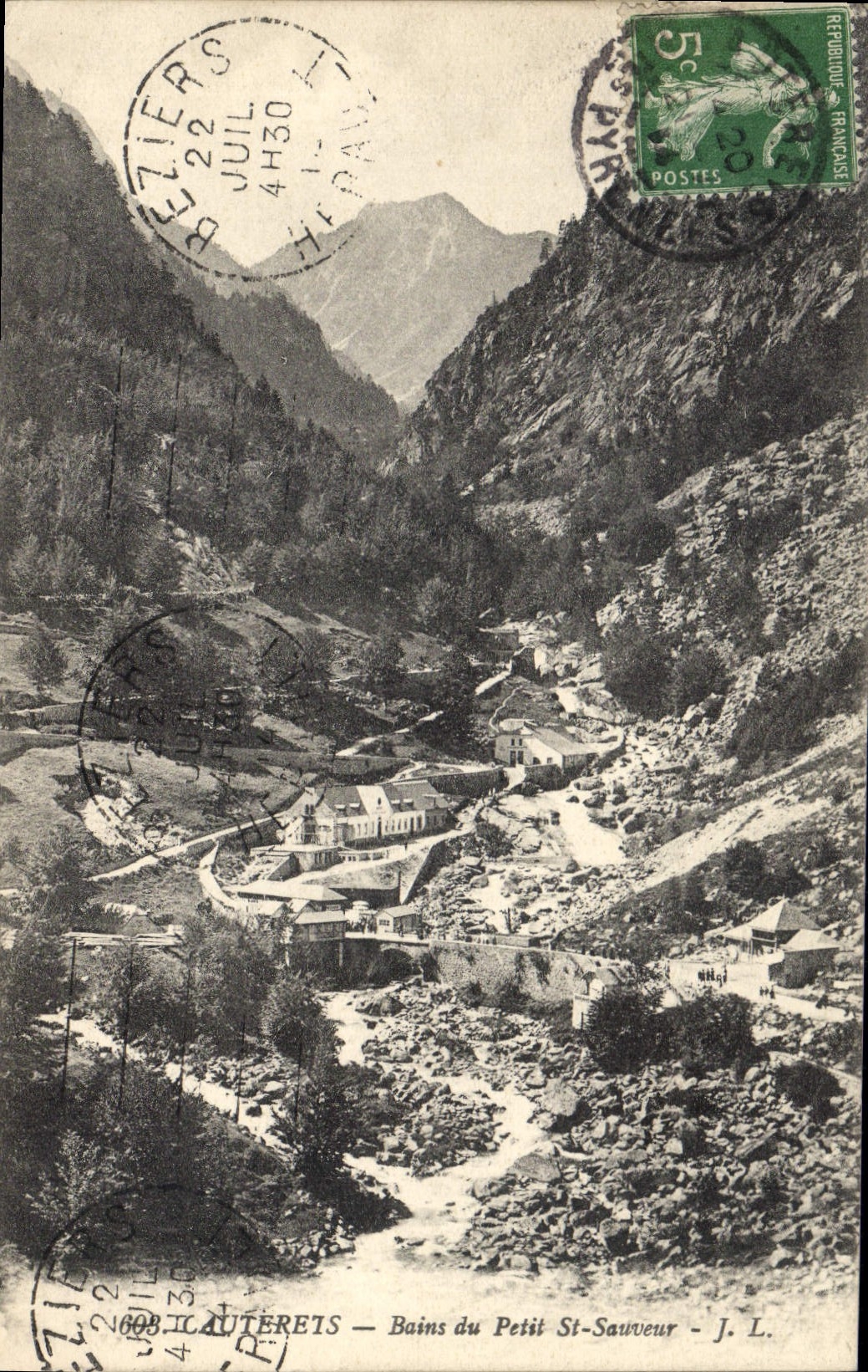CPA Cauterets Bains du Petit St Sauveur 