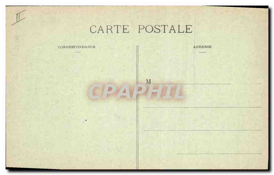 CPA Cauterets Le Casino des Ceufs et l'Esplanade  — Back