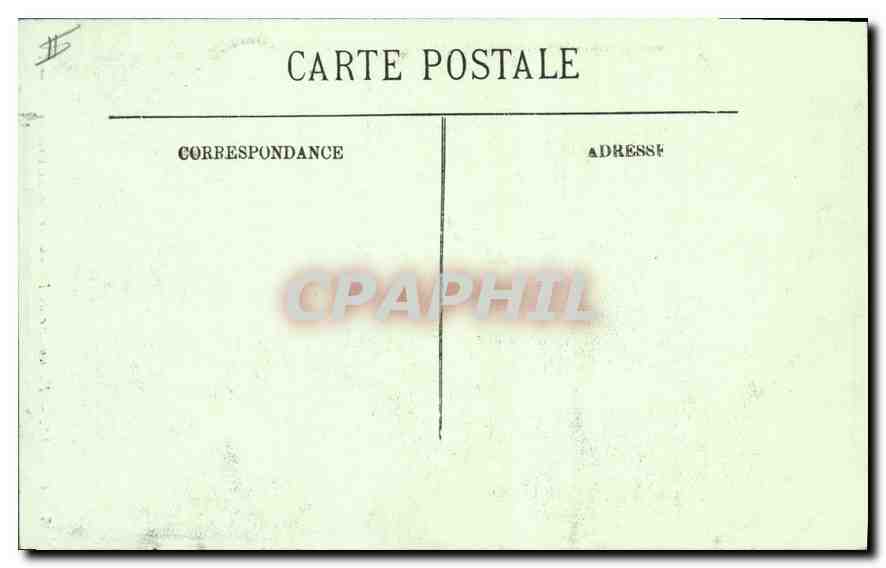 CPA Lourdes Funiculaire du Pic du Jer Le Croisement  — Verso