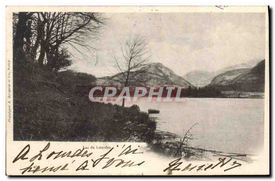 CPA Lac de Lourdes 