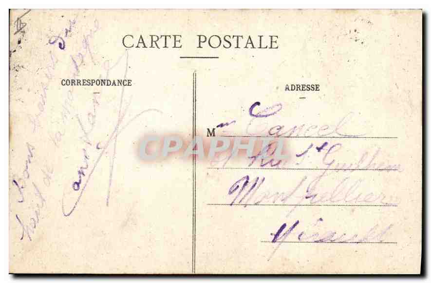 CPA Les Pyrenees Lourdes Vue generale  — Verso