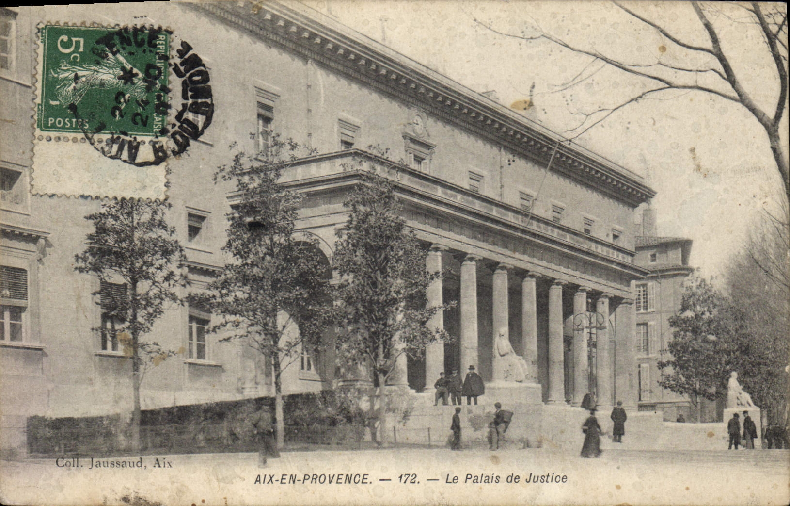 Aix-en-Provence — Das Palast der Justiz — Coll. Jaussaud, Aix — Nr. 172