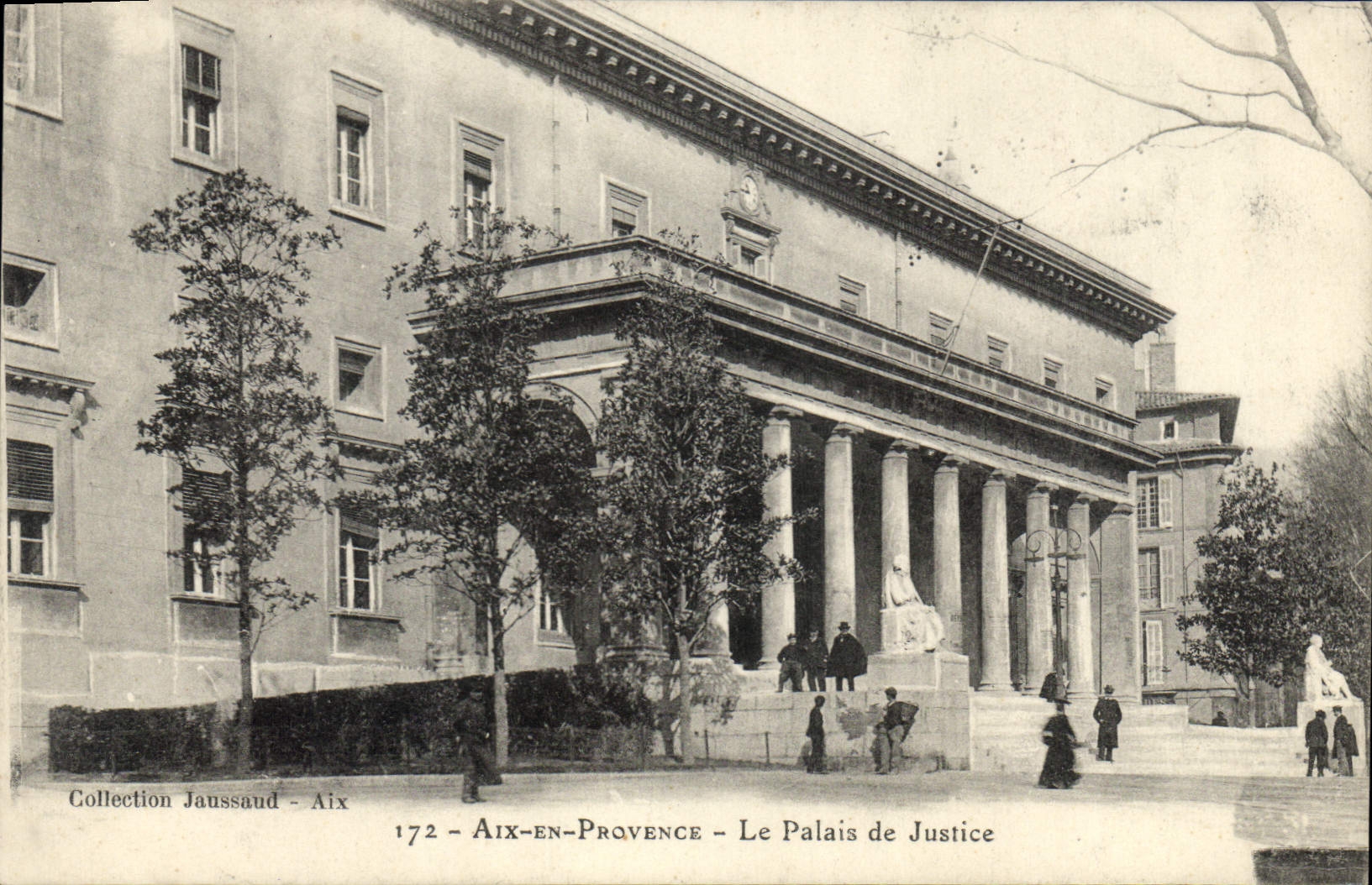 Aix-en-Provence — Das Justizpalast — Sammlung Jaussaud - Nr. 172