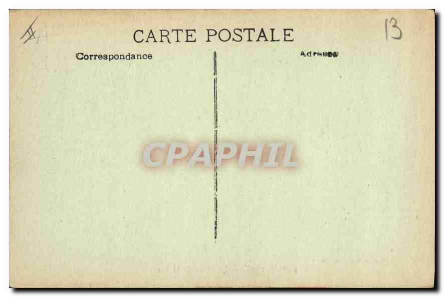 Aix-en-Provence — Das Palais de Justice — Sammlung C. Martinet Aix — Rückseite
