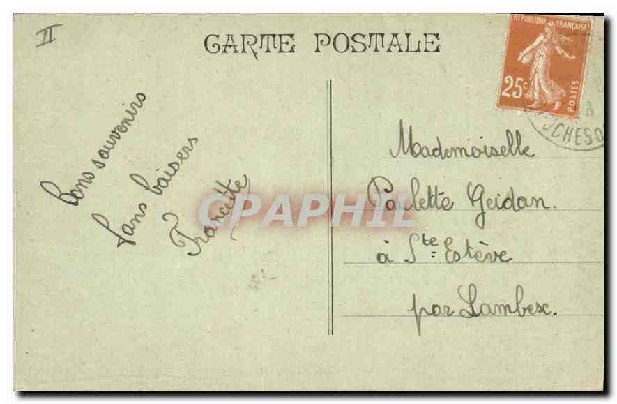 AIX - Das Gerichtsgebäude — Verlag Rolland — Rückseite