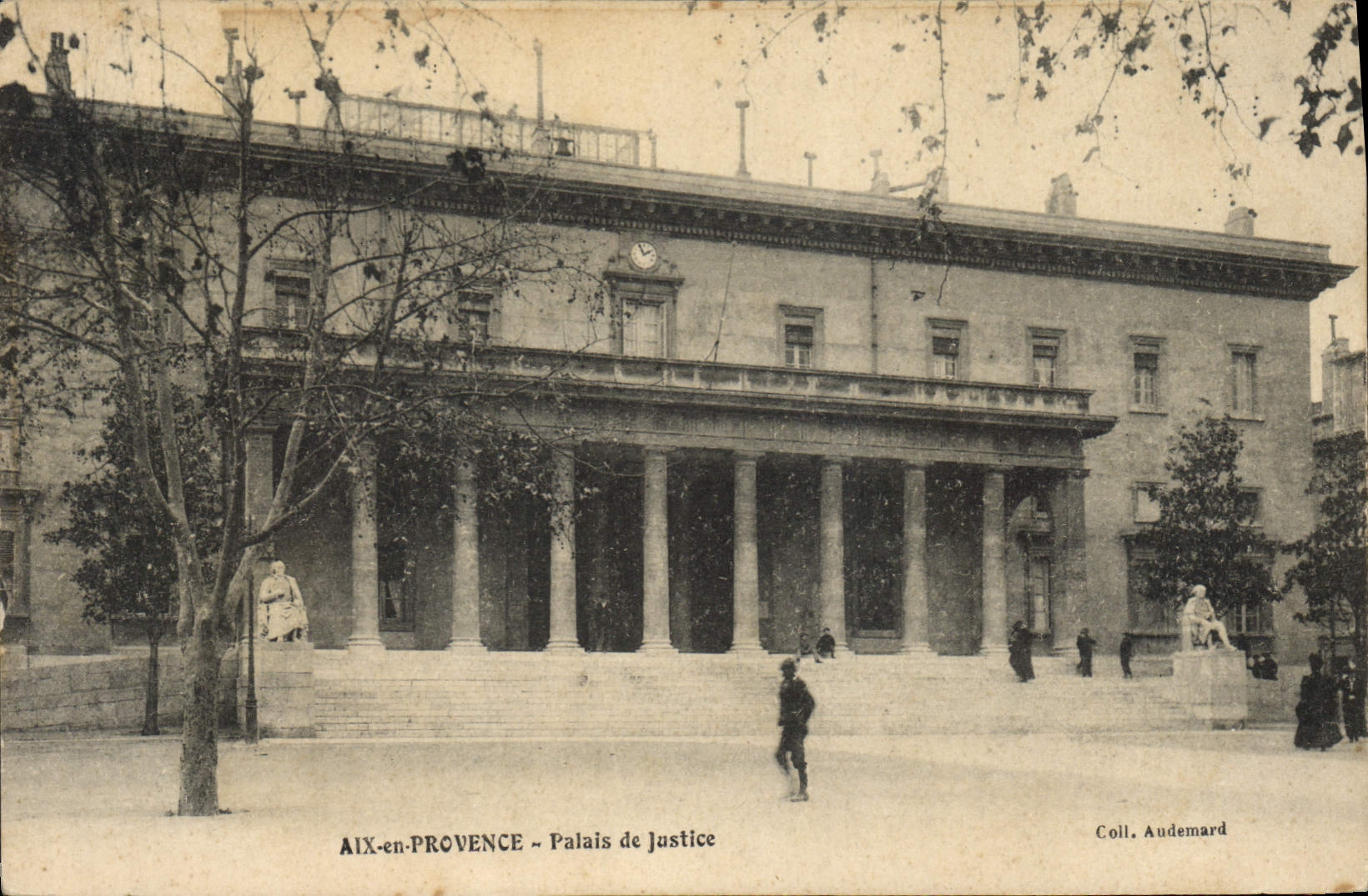 AIX-en-PROVENCE – Palast der Gerechtigkeit – Coll. Audemard