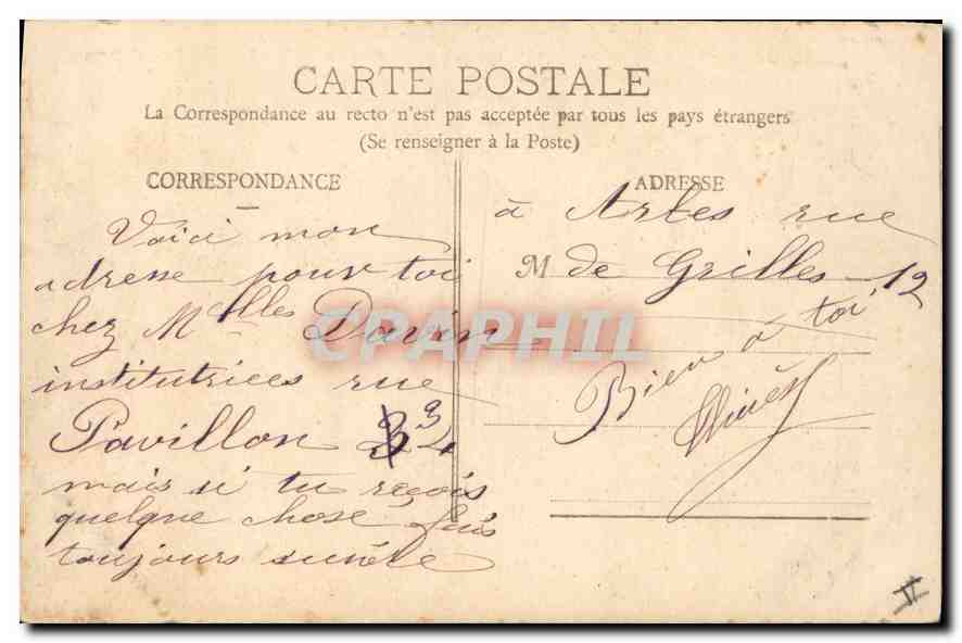 AIX-en-PROVENCE – Palast der Gerechtigkeit – Coll. Audemard — Rückseite