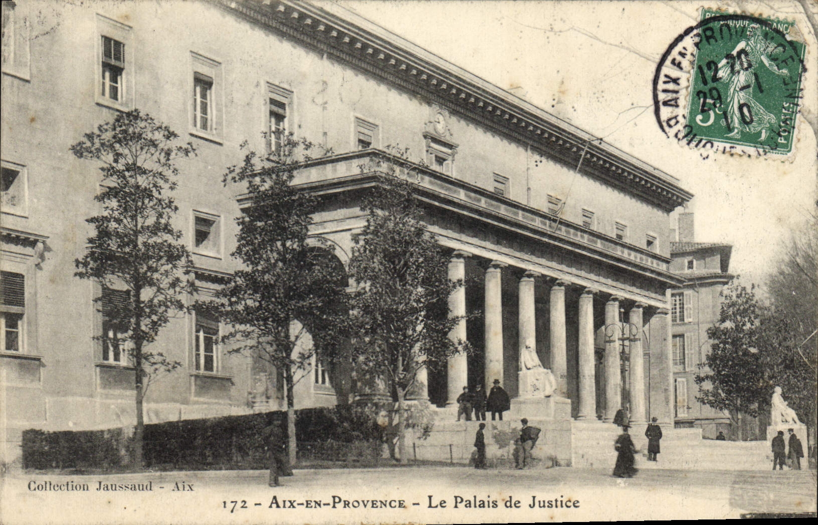 Aix-en-Provence — Le Palais de Justice — Collection Jaussaud - Aix, n° 172