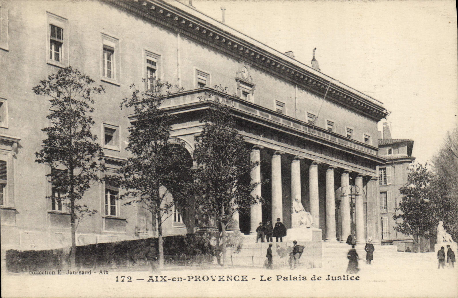 AIX-EN-PROVENCE - Das Palais de Justice — Sammlung E. Jauassaud - n° 172