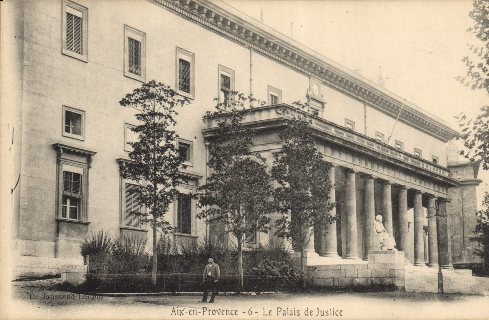 Aix-en-Provence — Le Palais de Justice — E. Jaussaud Editeur -6-