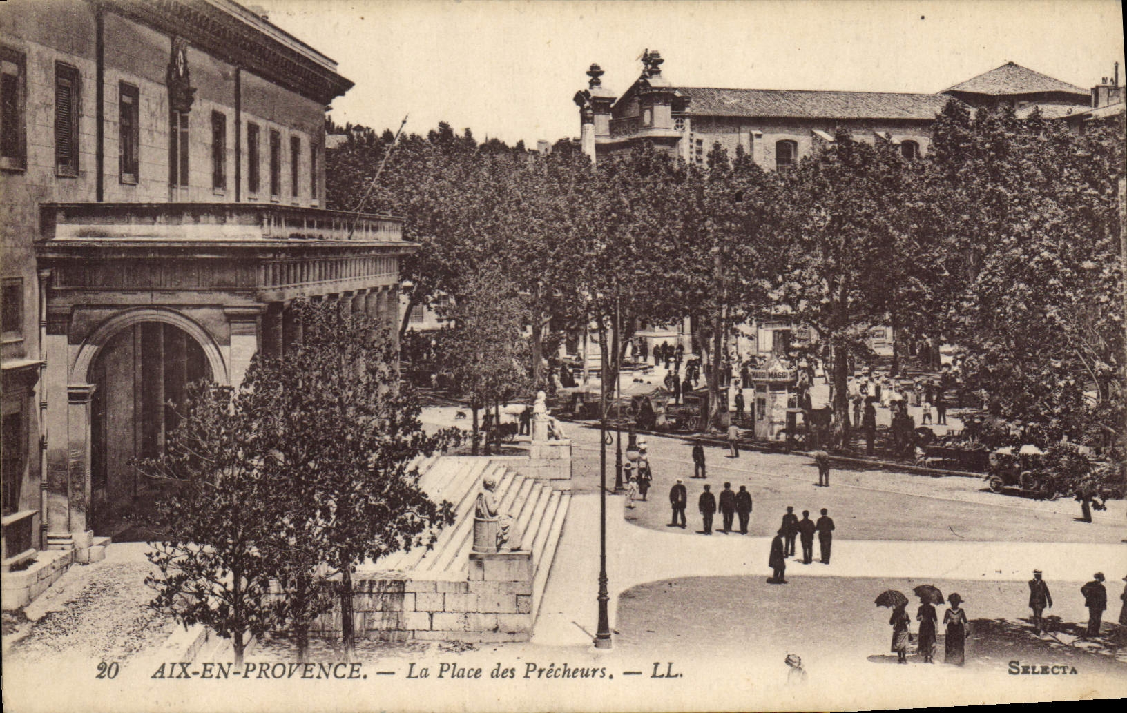 Aix-en-Provence — Place des Précheurs — LL. — Selecta