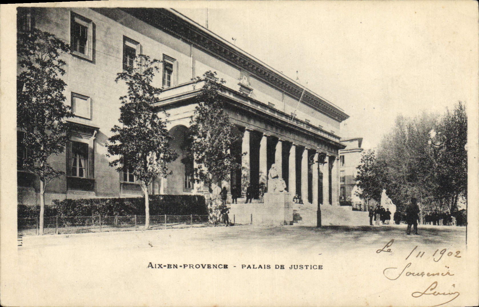 Aix-en-Provence — Justizpalast — Souvenir Louis