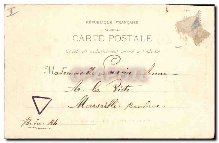 Aix-en-Provence — Justizpalast — Souvenir Louis — Rückseite