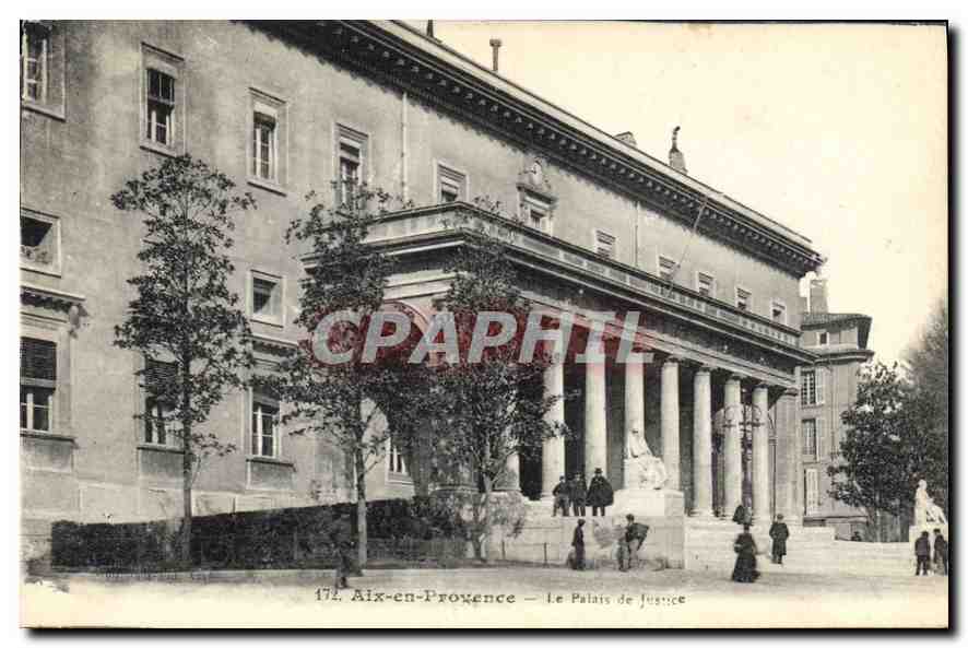 Aix-en-Provence — The Palace of Justice — CPAPHIL 172