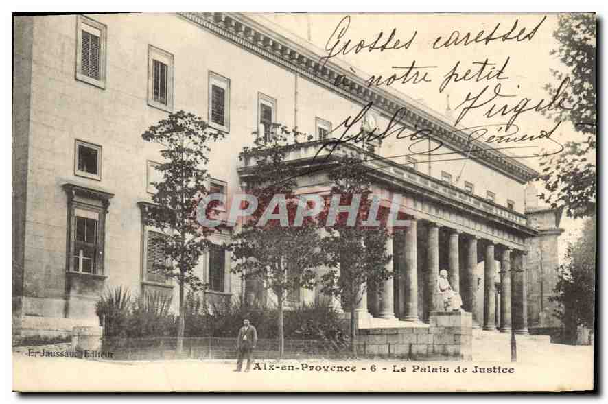 Aix-en-Provence - Das Palais de Justice — Verlag Jausaoud, Nr. 6