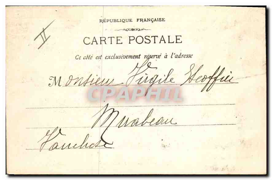 Aix-en-Provence - Das Palais de Justice — Verlag Jausaoud, Nr. 6 — Rückseite