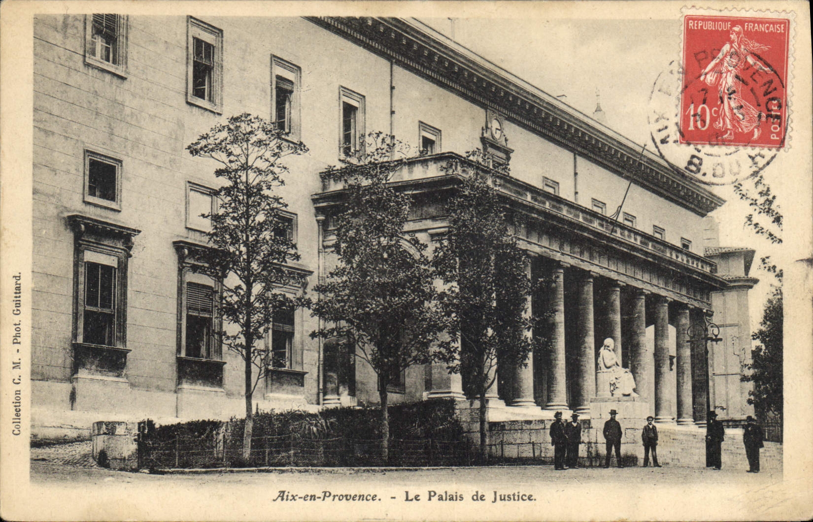 Aix-en-Provence — Das Justizpalast — Phot. Guittard