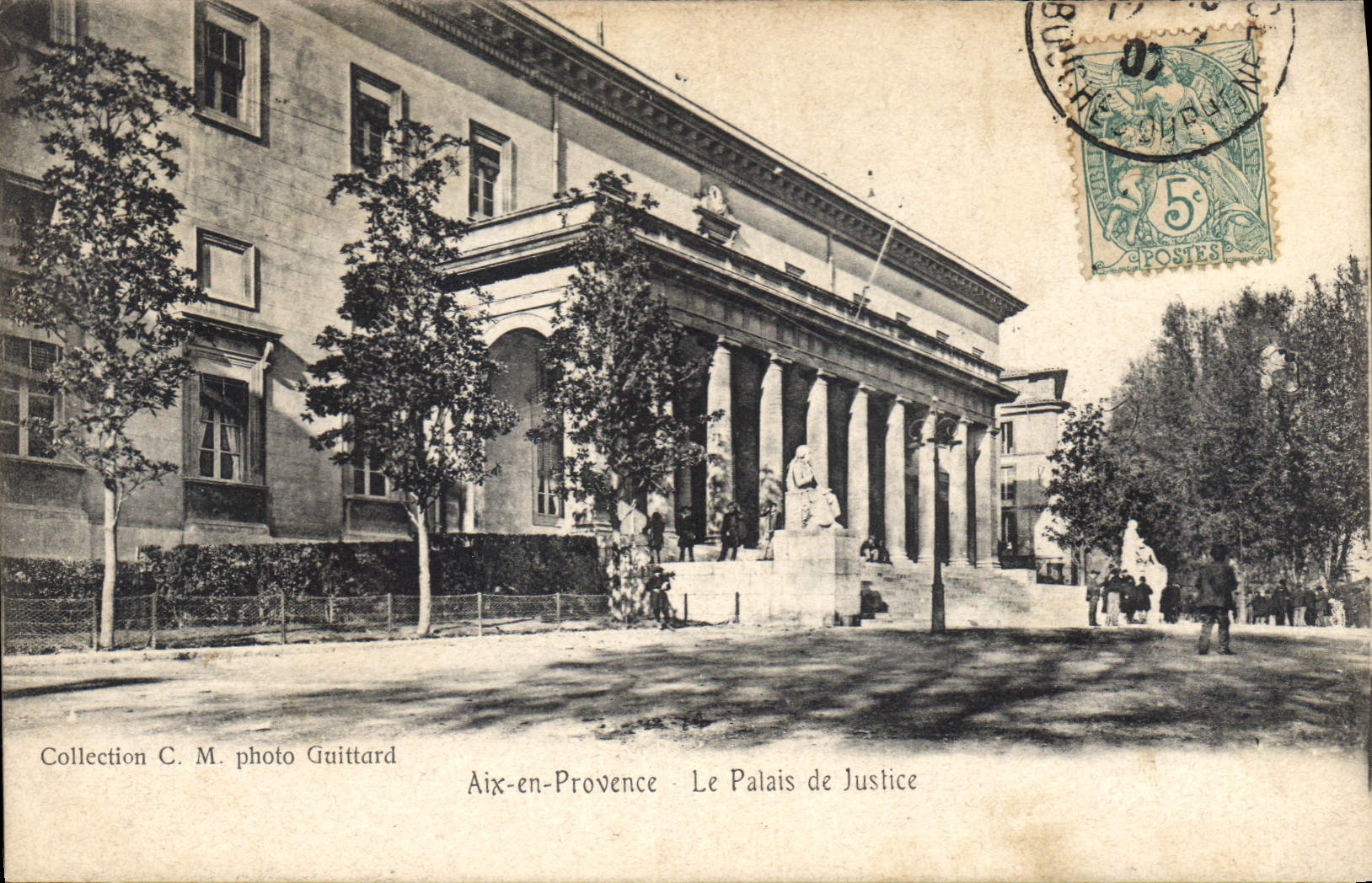 Aix-en-Provence — Le Palais de Justice — photo Guittard
