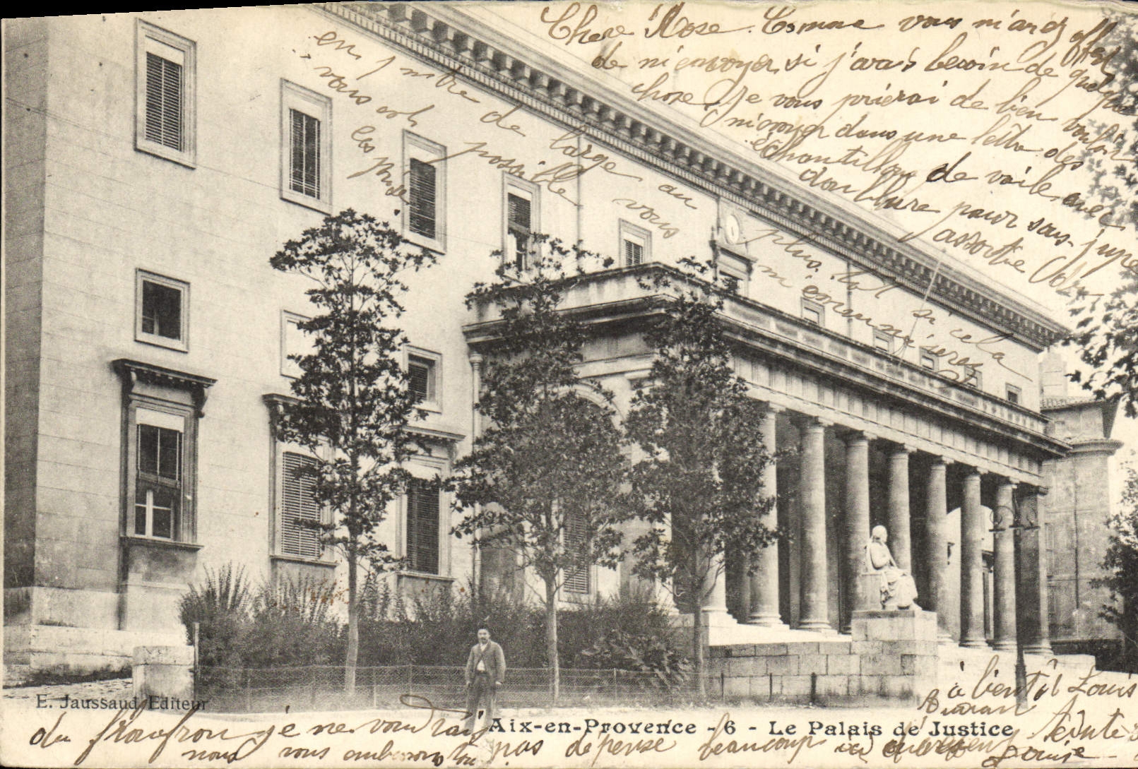 Aix-en-Provence - Das Palast der Gerechtigkeit — E. Jaussaud, Verleger