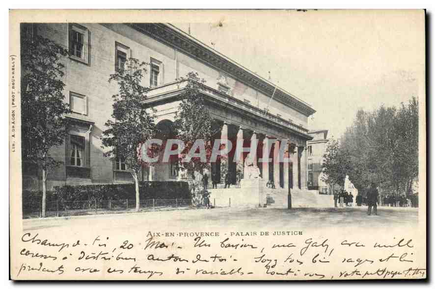 Aix-en-Provence — Palais de Justice — A. D'Agon (Phot. Romain Nelly)
