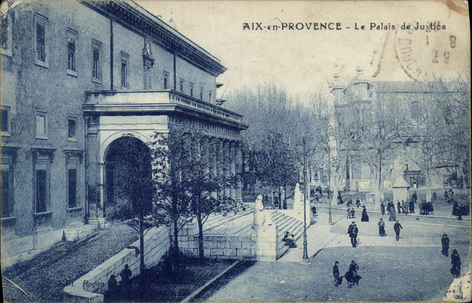 AIX-en-PROVENCE - Le Palais de Justice — éditeur Rogon