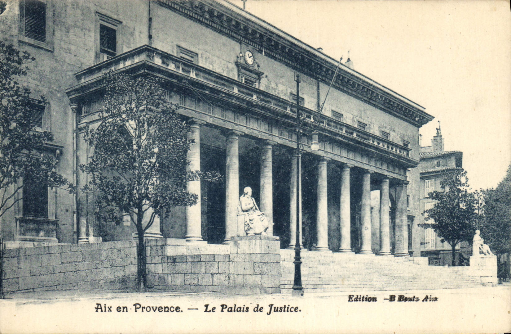 Aix-en-Provence — Das Palast der Justiz — Edition B. Boats Aix