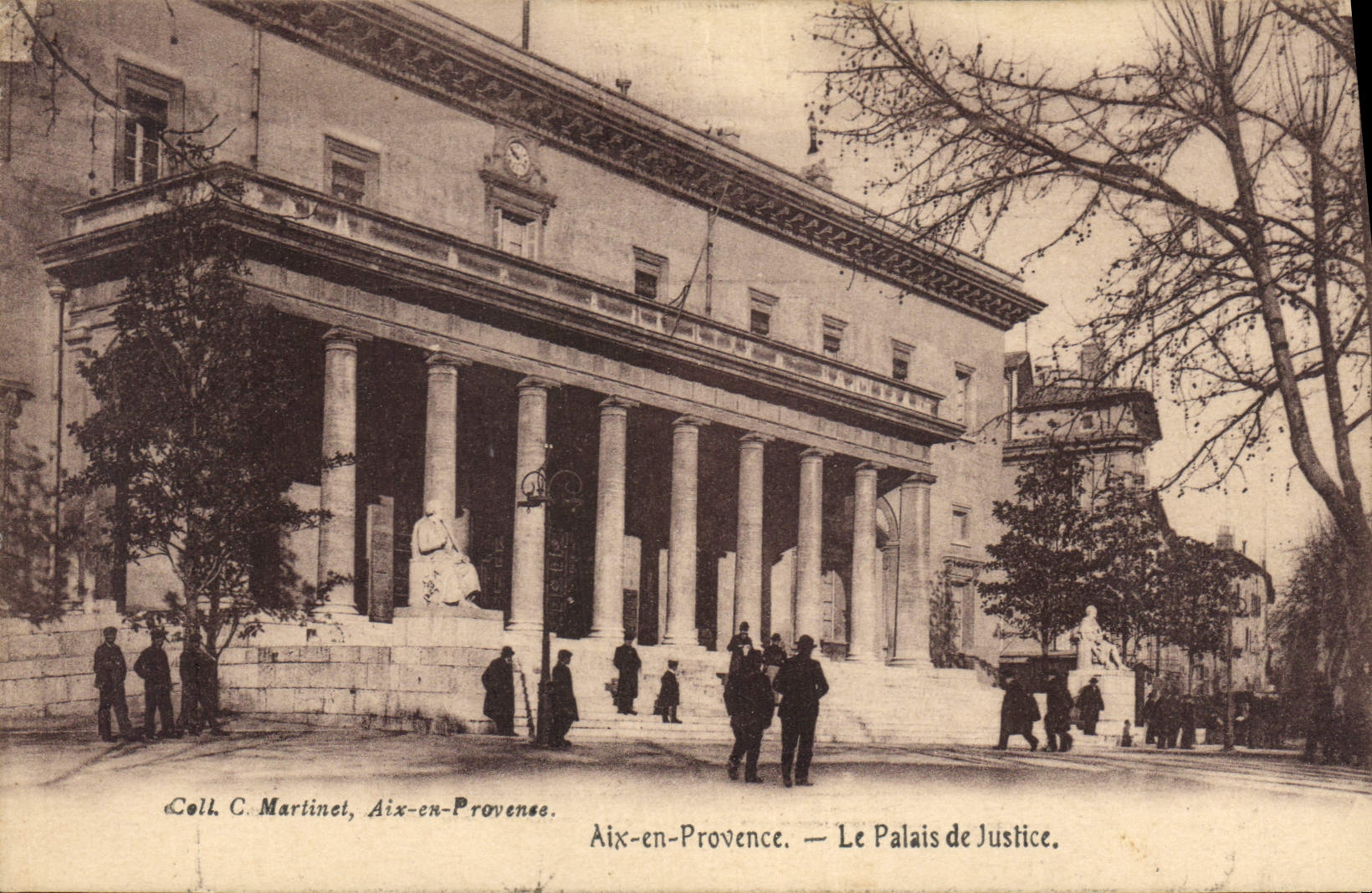 Aix-en-Provence — Das Palast der Gerechtigkeit — Sammlung C. Martinet