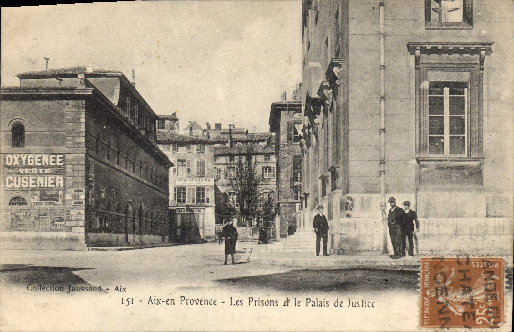 Aix-en-Provence - Les Prisons & le Palais de Justice — Collection Jaussaud - n°151