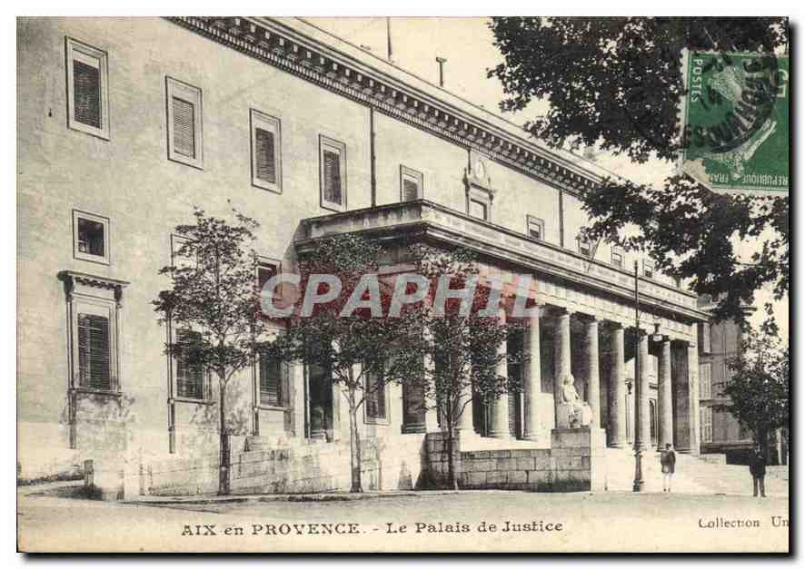 AIX EN PROVENCE - Das Palais de Justice — Verlag Collection Un