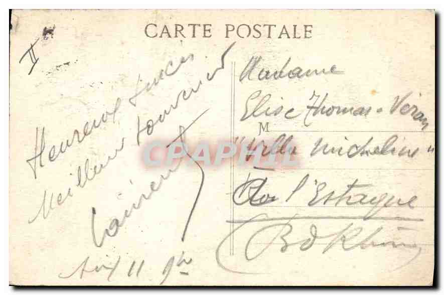 AIX EN PROVENCE - Das Palais de Justice — Verlag Collection Un — Rückseite