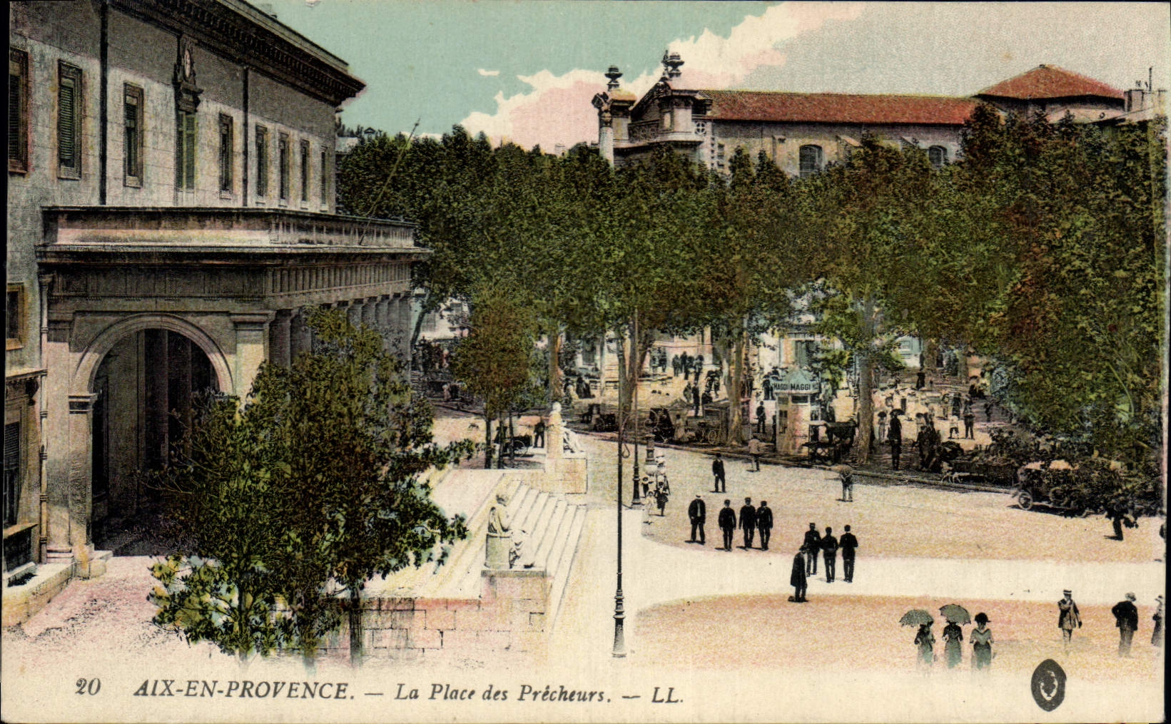 Aix-en-Provence — Place des Prêcheurs — LL.