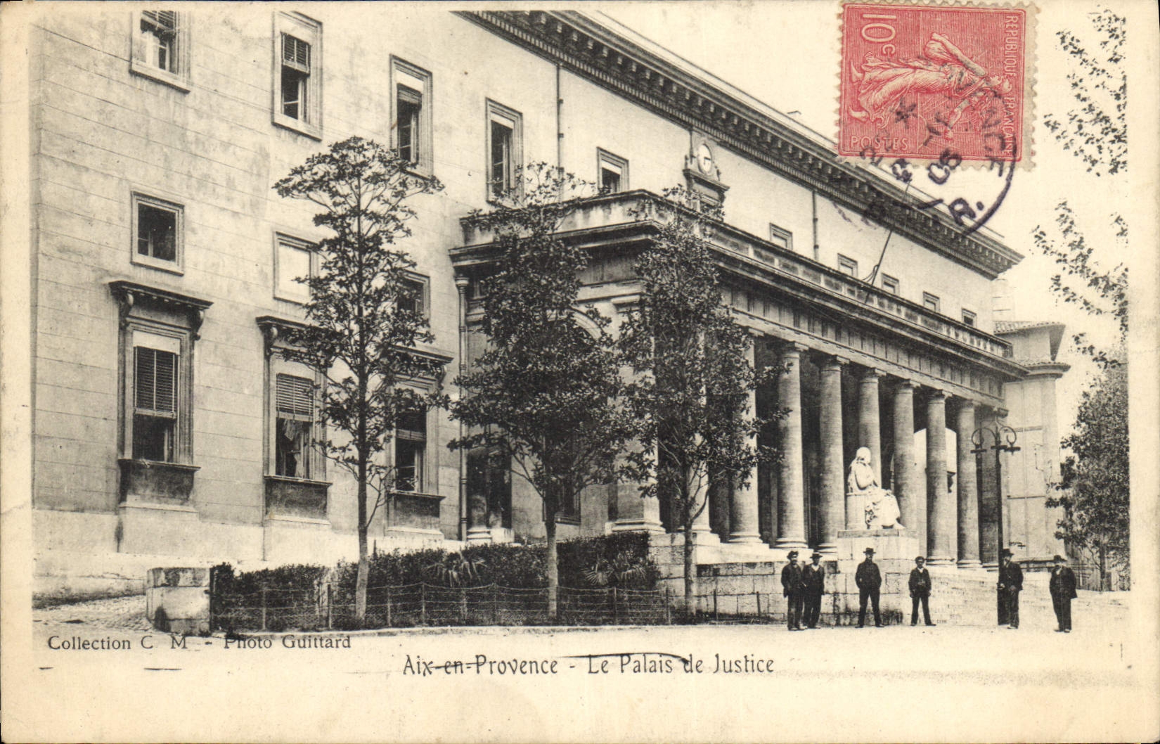Aix-en-Provence - Le Palais de Justice — Photo Guittard, Collection C.M.