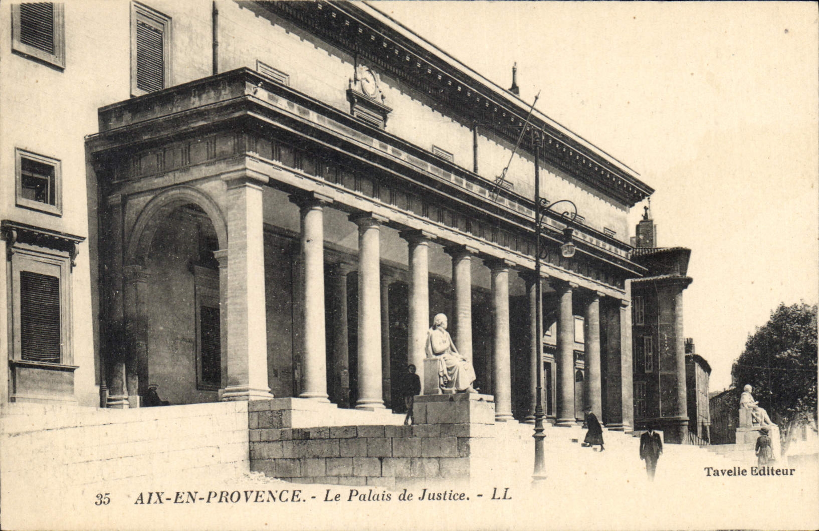 AIX-EN-PROVENCE — Das Palais de Justice — Verlag Tavelle, Nr. 35
