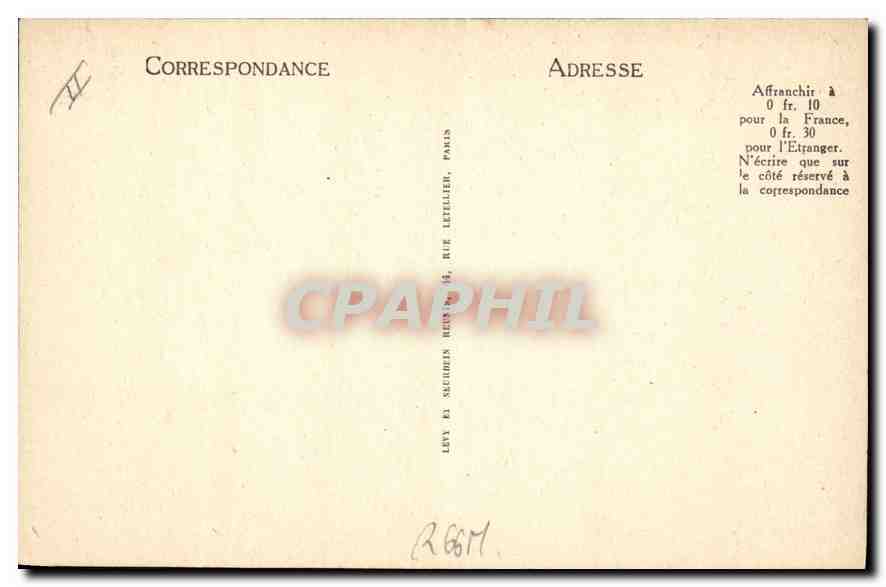 AIX-EN-PROVENCE — Das Palais de Justice — Verlag Tavelle, Nr. 35 — Rückseite