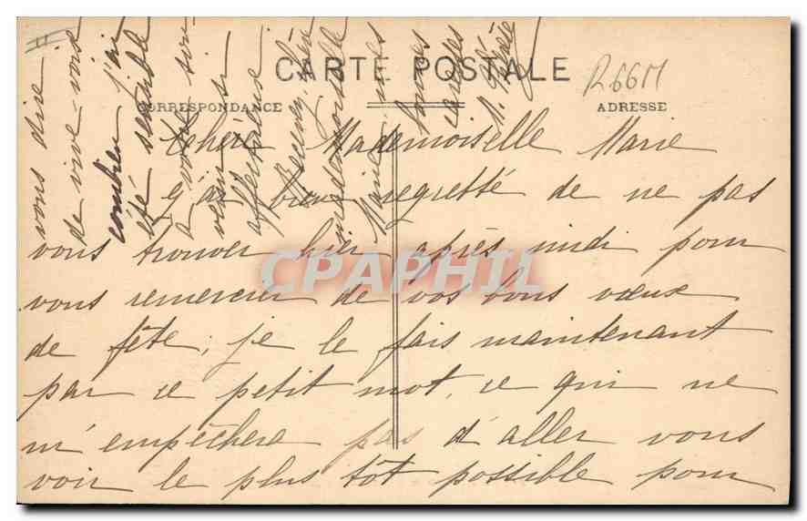 Aix-en-Provence — Ansicht des Palastes der Justiz — Makaire, IMP-EDIT - AIX — Rückseite
