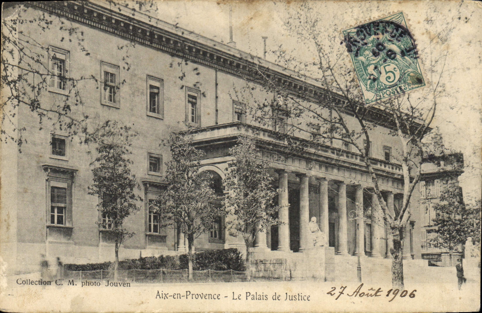 Aix-en-Provence - Das Palais de Justice — Foto Jouven, Sammlung C. M.