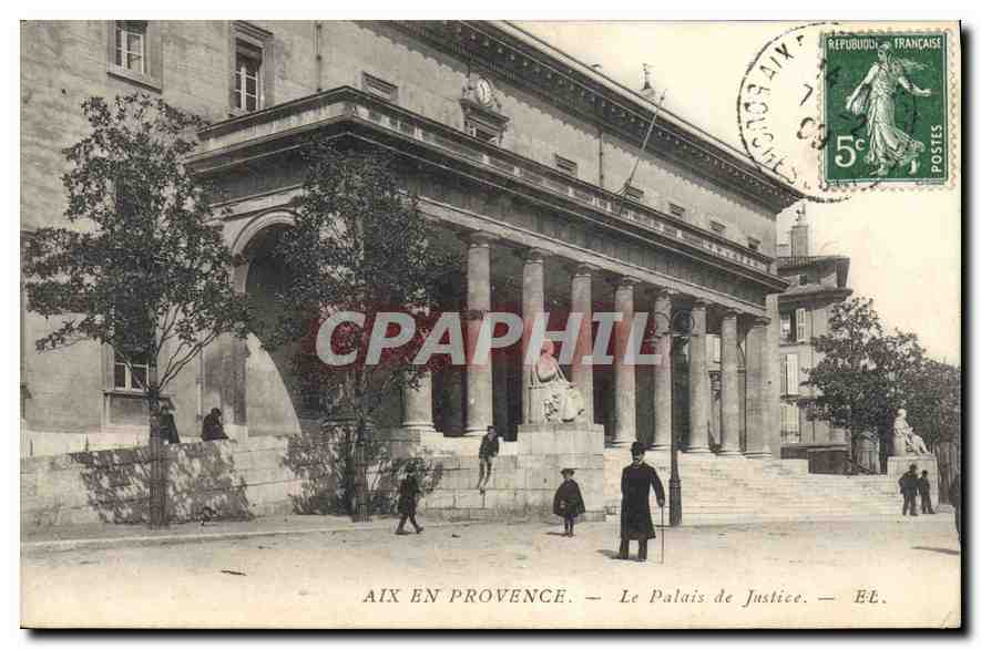Aix-en-Provence — Das Palais de Justice — Éd. E.E.