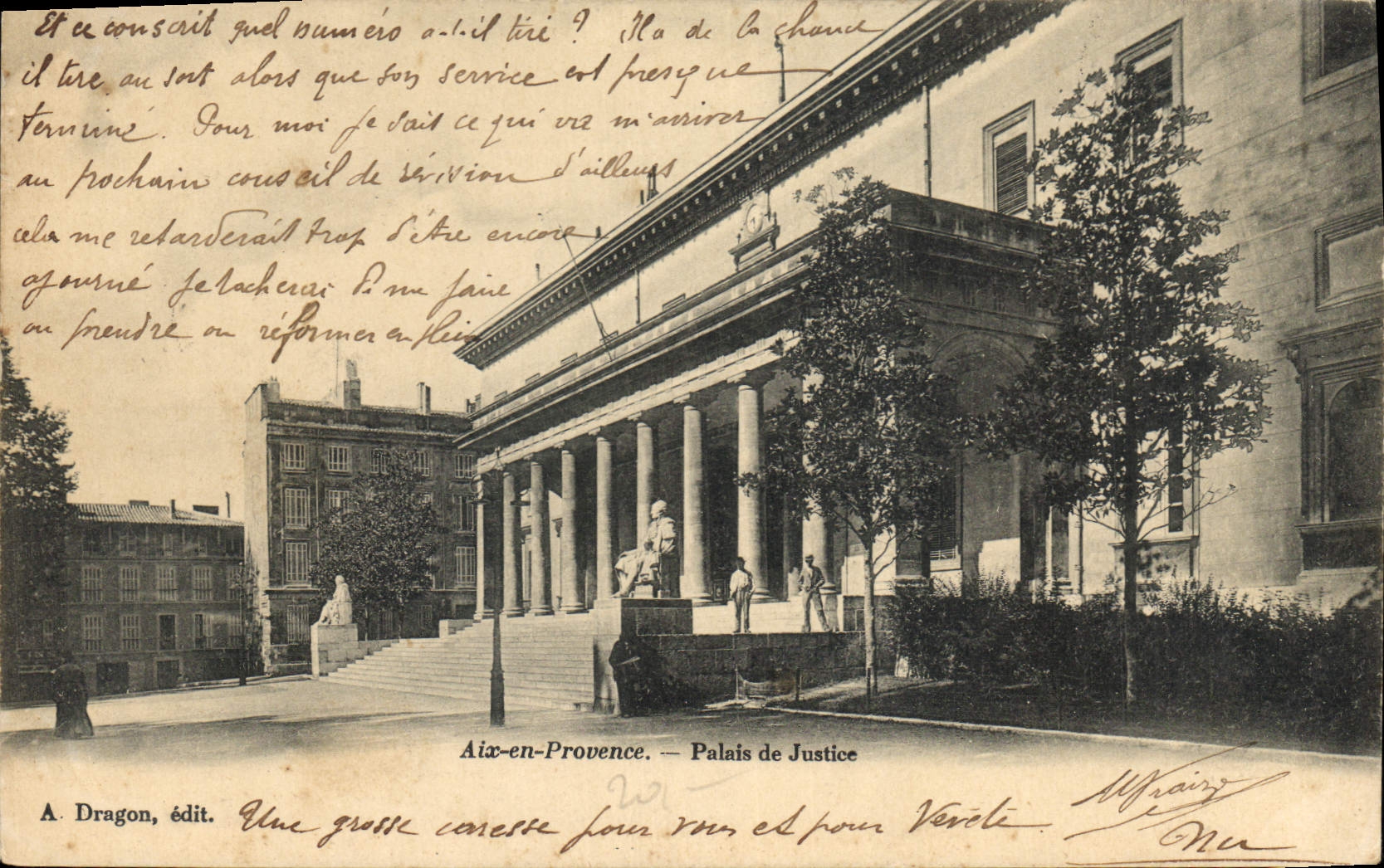 Aix-en-Provence — Palast der Gerechtigkeit — A. Dragon, Verlag