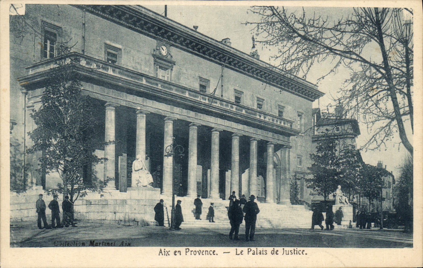 Aix en Provence — Le Palais de Justice — Collection Martinei Aix