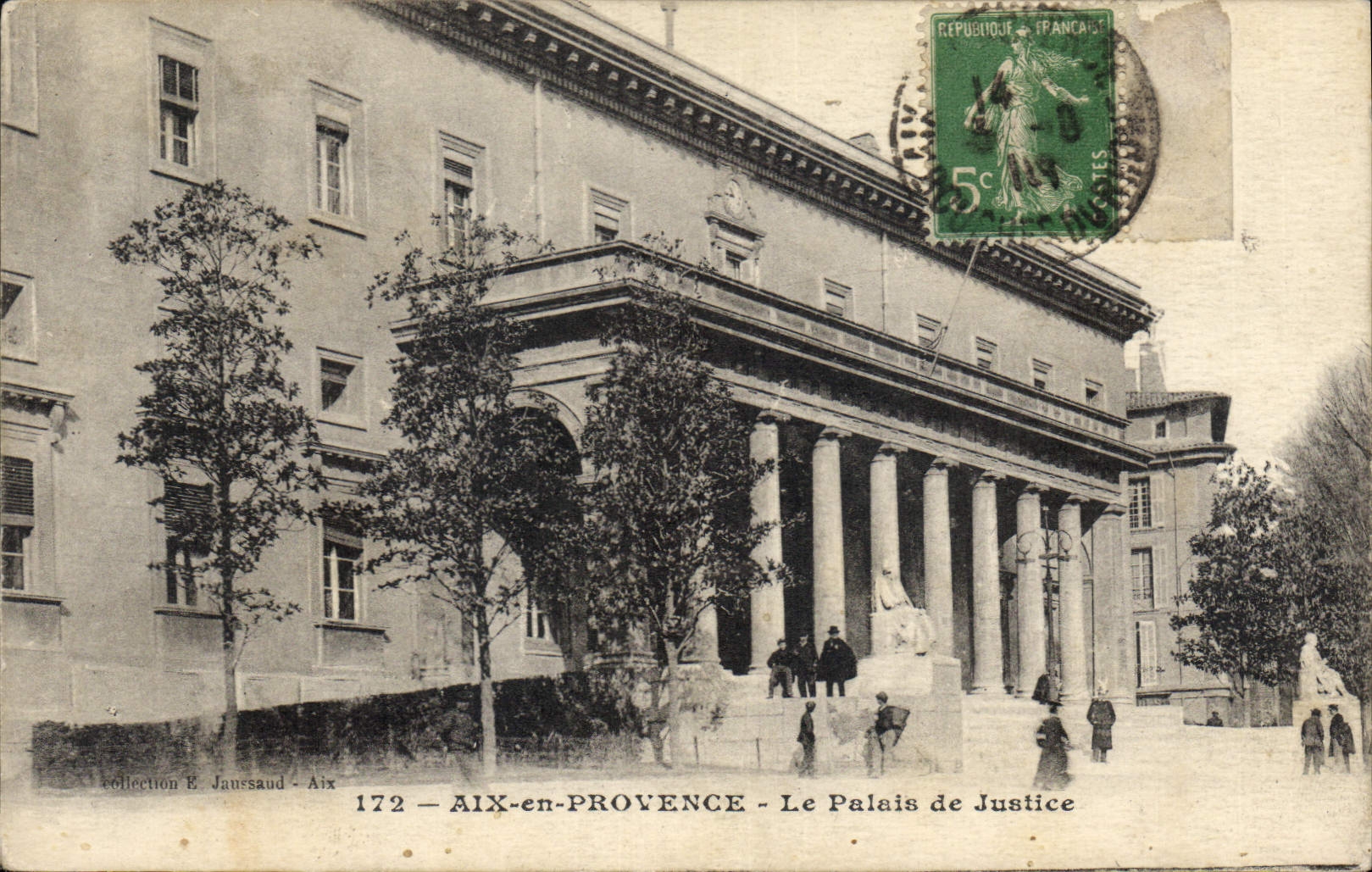 AIX-en-PROVENCE — Das Palais de Justice — Sammlung E. Jaussaud - 172
