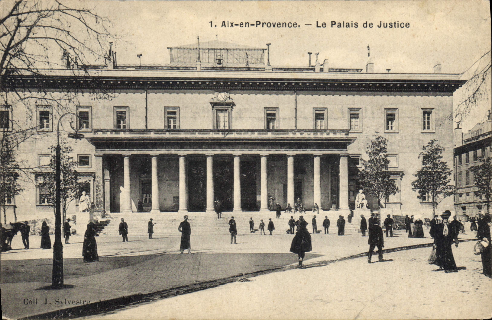 Aix-en-Provence — Das Palais de Justice — Coll. J. Sylvestre