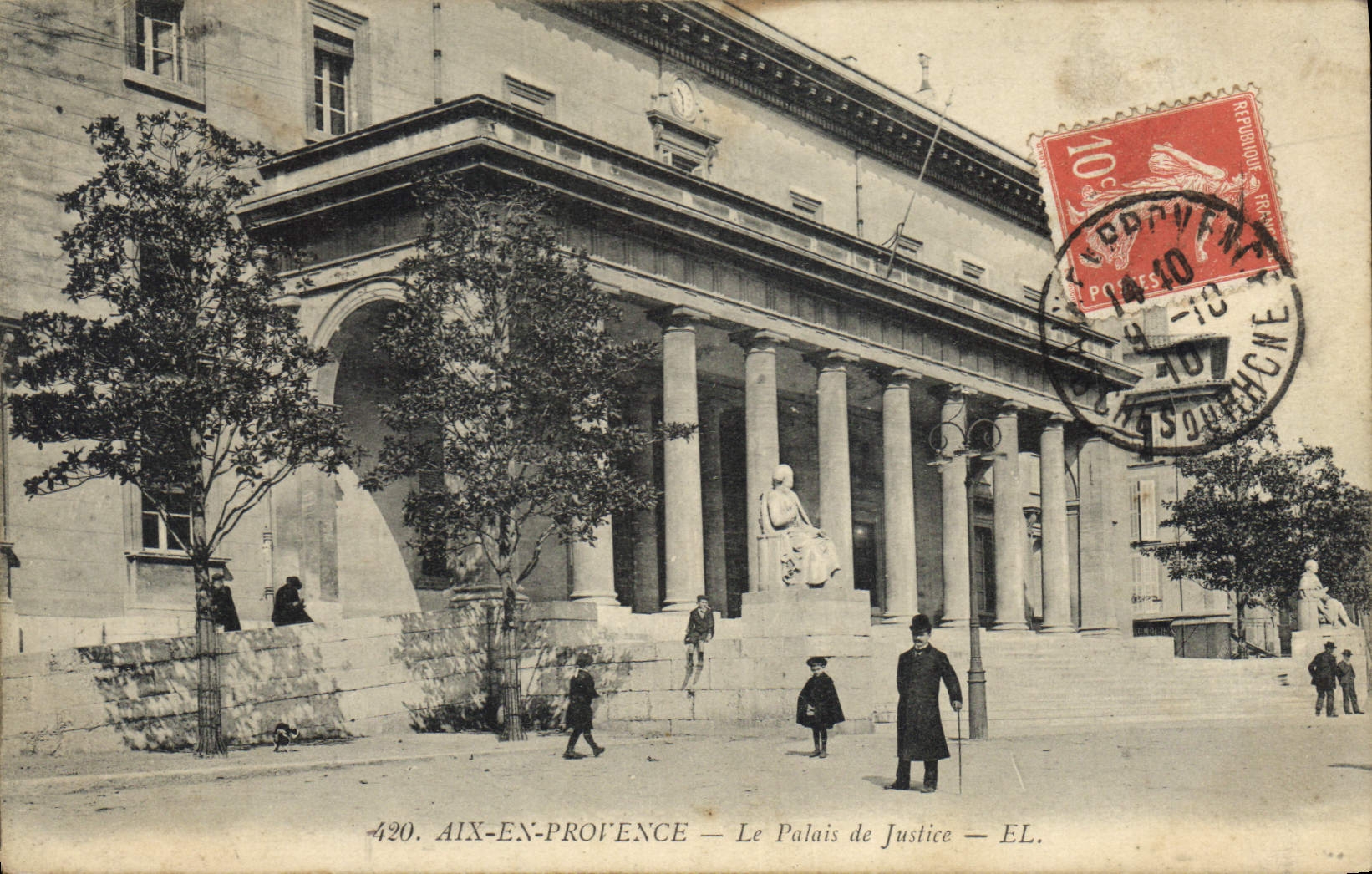 Aix-en-Provence — Das Palais de Justice — EL.