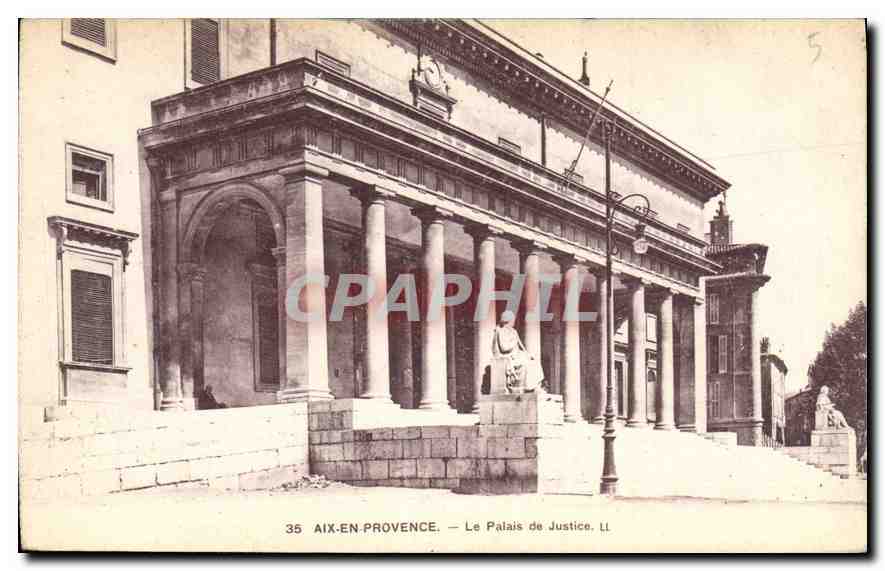 Aix-en-Provence — Das Justizpalast, LL — Nr. 35