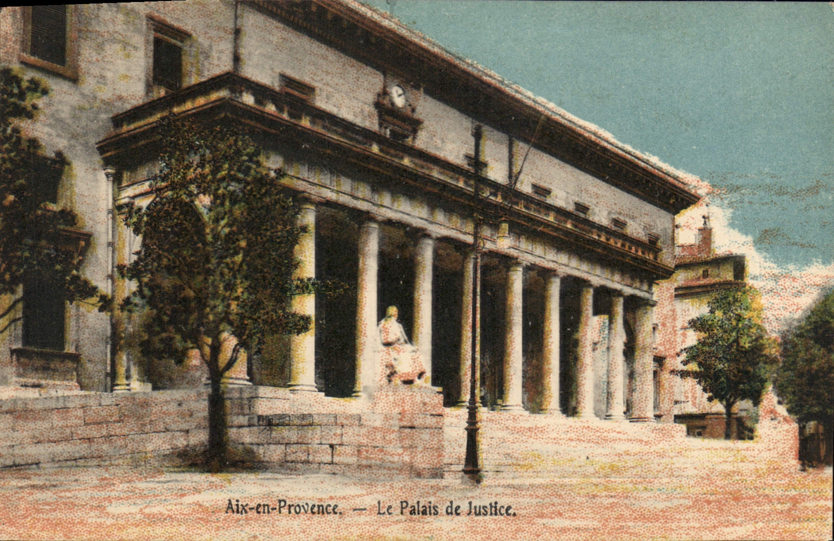 Aix-en-Provence — Das Palais de Justice