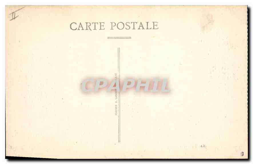 CPA Le Cantal Pittoresque Viaduc de Garabit Ligne de Neussargues  — Rückseite