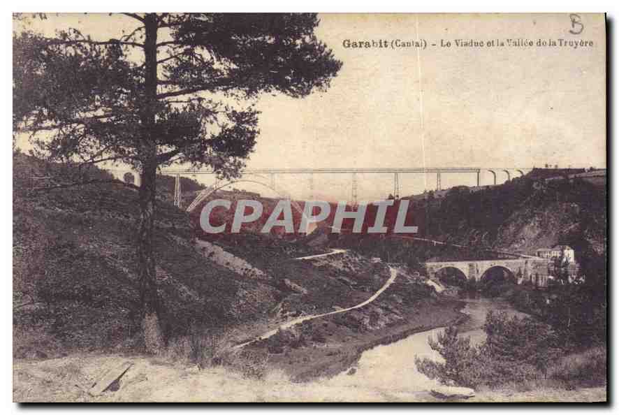 CPA Garabit Cantal Le Viaduc et la Vallee de la Truyere 
