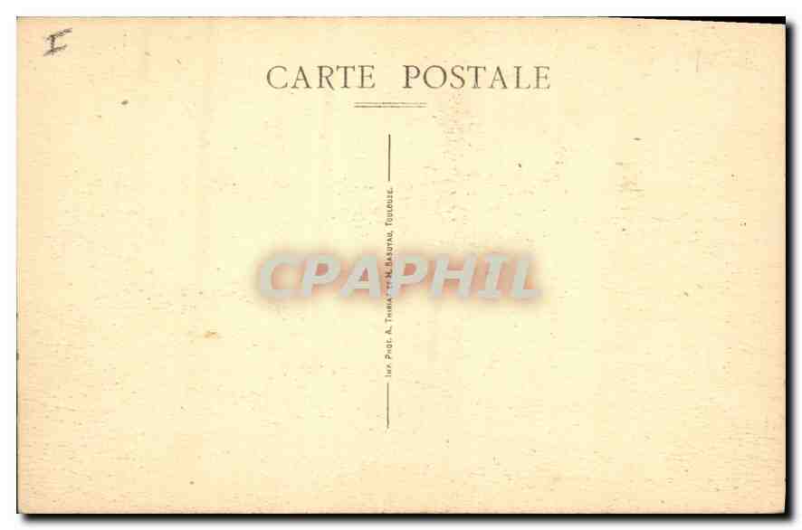 CPA Le Viaduc de Garabit Cantal La Grande Arche Centrale  — Verso