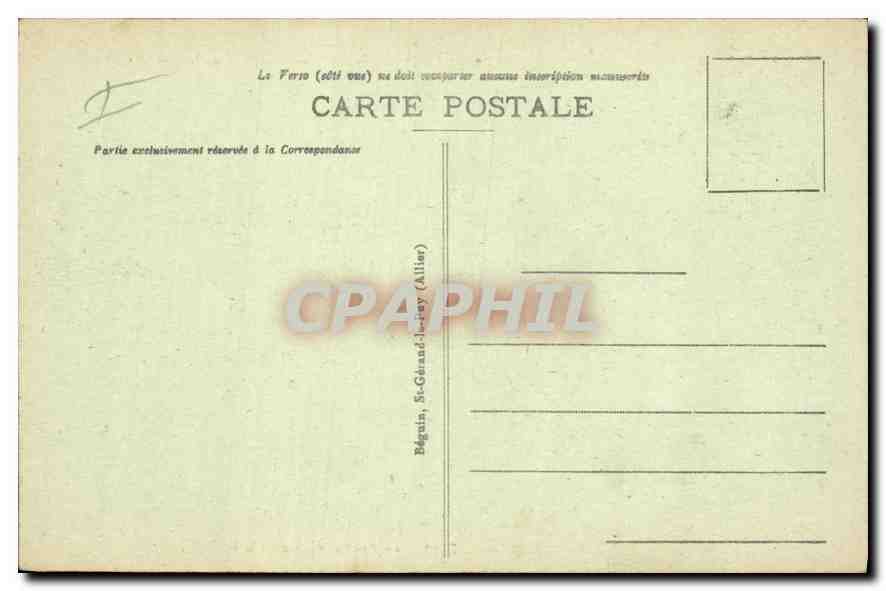 CPA L'Auvergne Pittoresque Le Viaduc de Garabit  — Verso