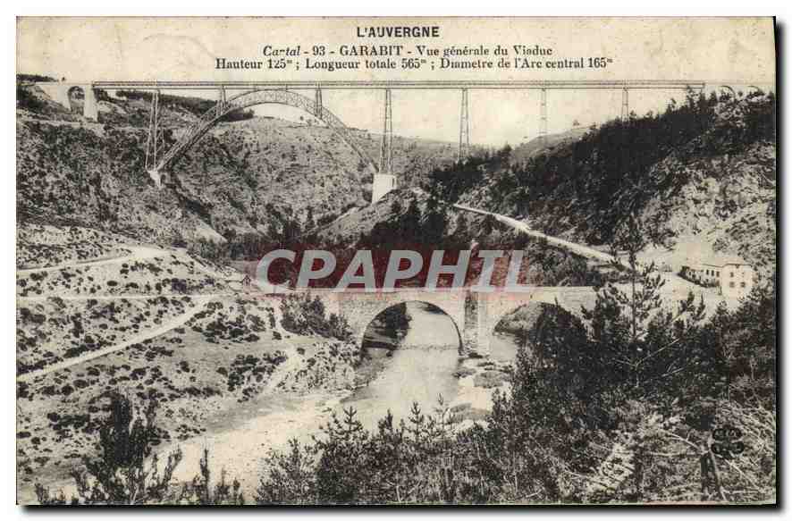 Garabit - Vue générale du Viaduc — L'Auvergne